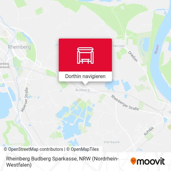 Rheinberg Budberg Sparkasse Karte