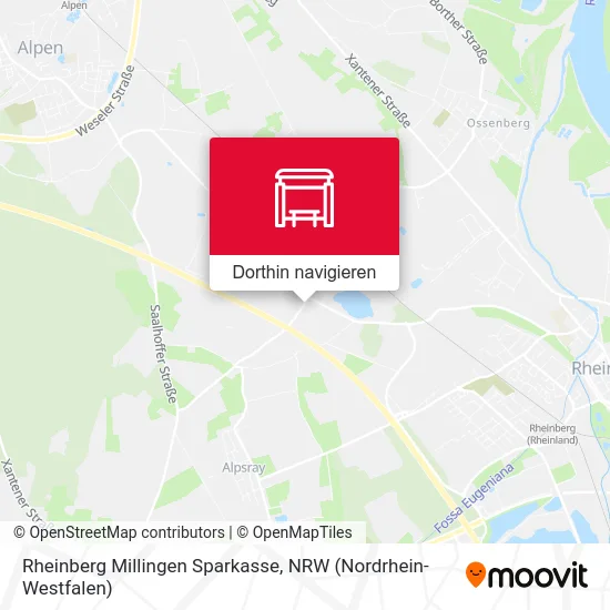 Rheinberg Millingen Sparkasse Karte