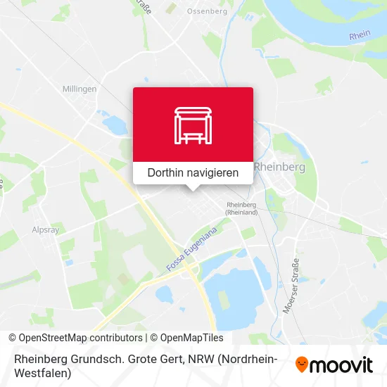 Rheinberg Grundsch. Grote Gert Karte