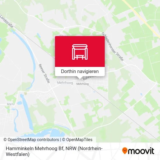 Hamminkeln Mehrhoog Bf Karte