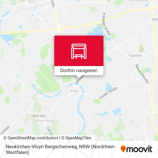 Neukirchen-Vluyn Bergschenweg Karte