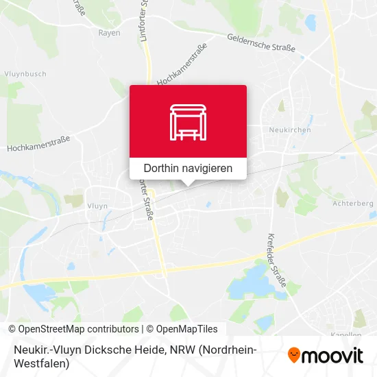 Neukir.-Vluyn Dicksche Heide Karte