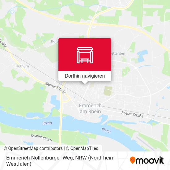 Emmerich Nollenburger Weg Karte