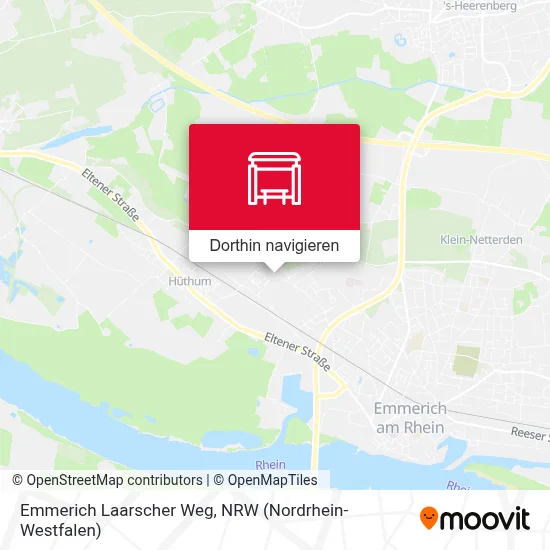 Emmerich Laarscher Weg Karte
