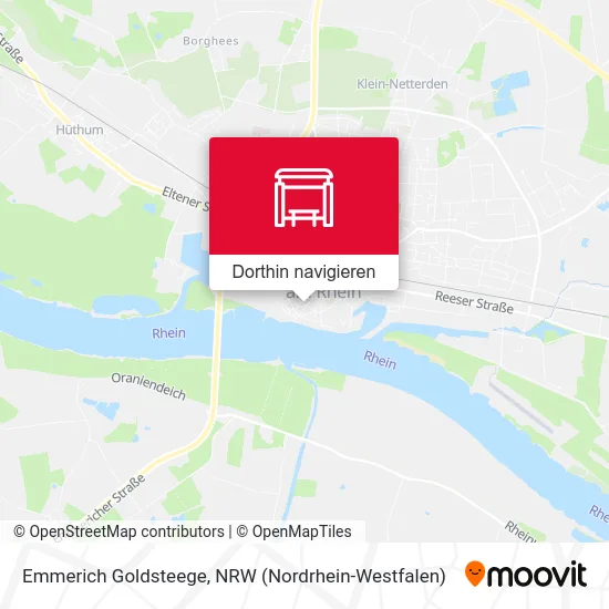 Emmerich Goldsteege Karte