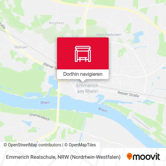 Emmerich Realschule Karte
