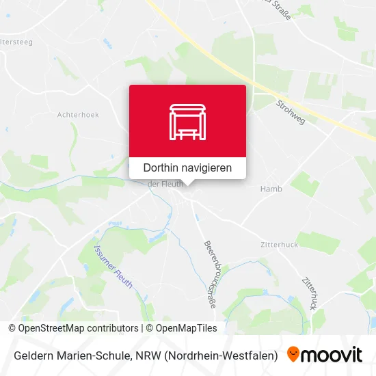 Geldern Marien-Schule Karte