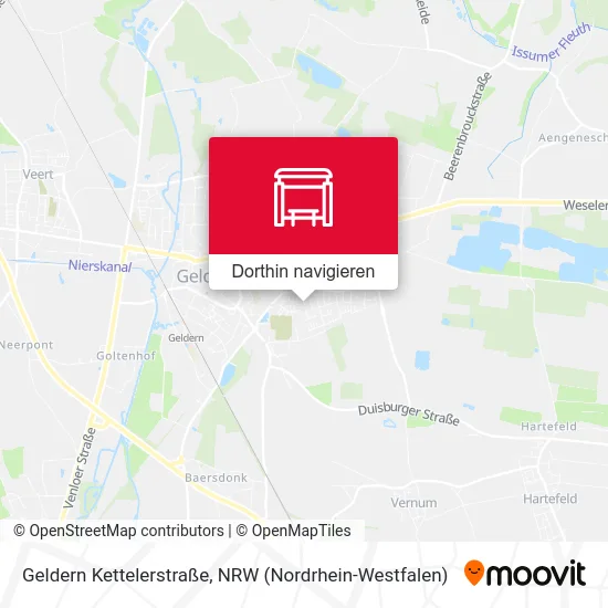 Geldern Kettelerstraße Karte
