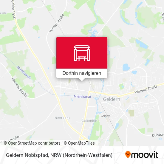 Geldern Nobispfad Karte