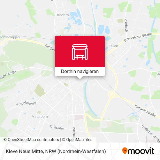 Kleve Neue Mitte Karte