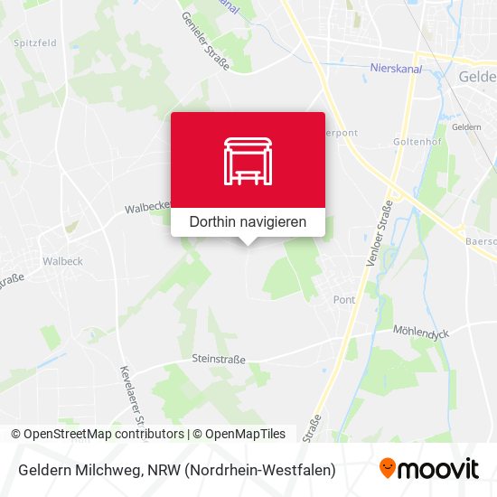 Geldern Milchweg Karte