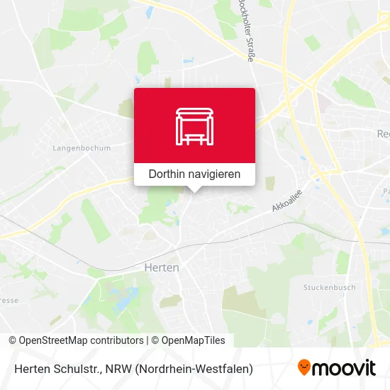 Herten Schulstr. Karte