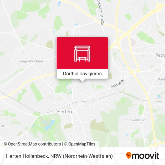 Herten Hollenbeck Karte