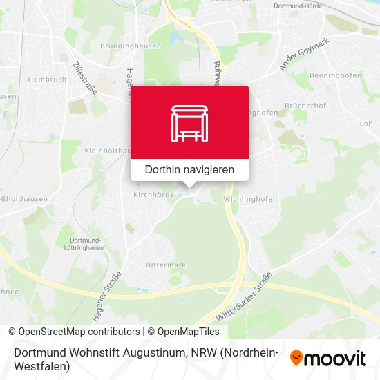 Dortmund Wohnstift Augustinum Karte