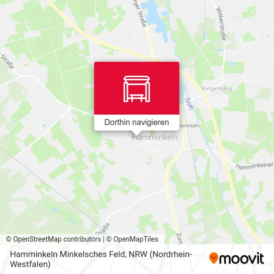 Hamminkeln Minkelsches Feld Karte