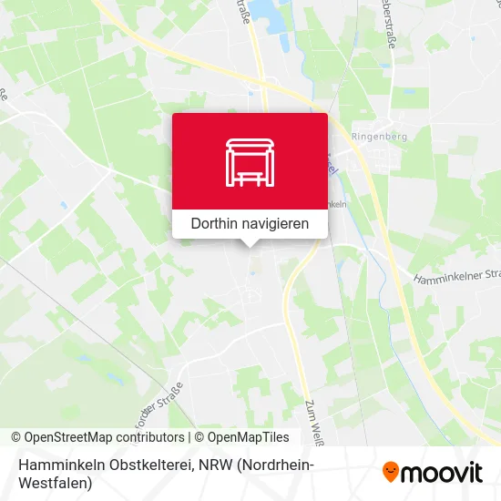 Hamminkeln Obstkelterei Karte