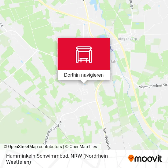 Hamminkeln Schwimmbad Karte