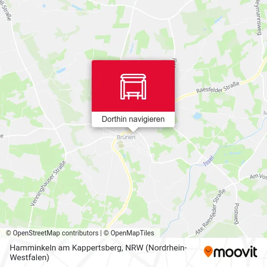Hamminkeln am Kappertsberg Karte