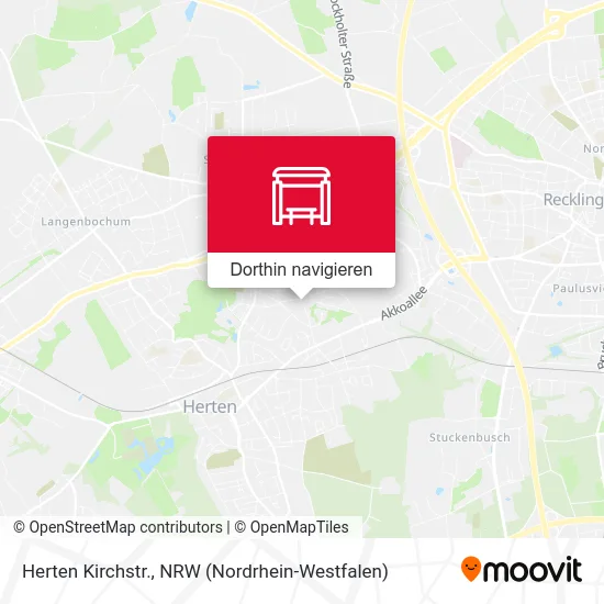 Herten Kirchstr. Karte