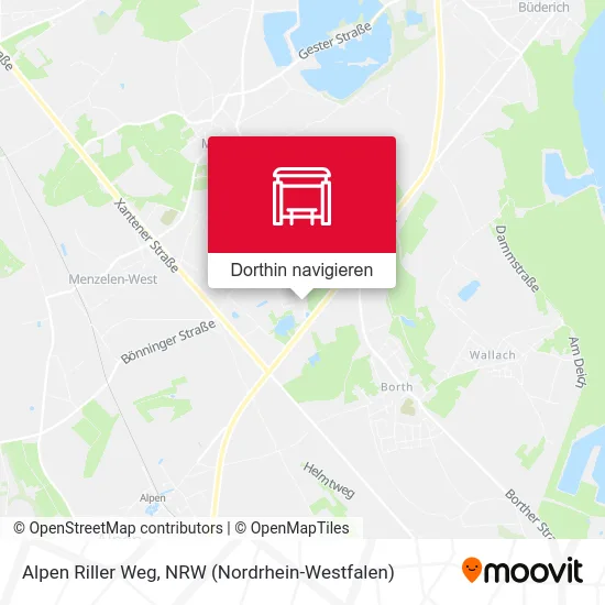 Alpen Riller Weg Karte