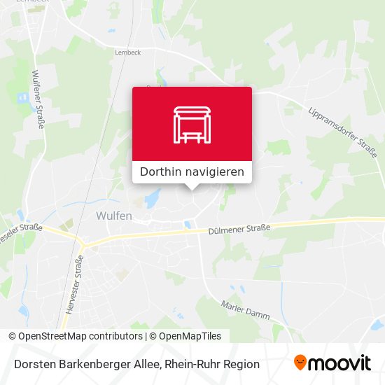 Dorsten Barkenberger Allee Karte