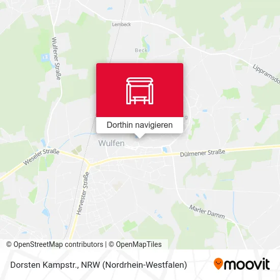 Dorsten Kampstr. Karte