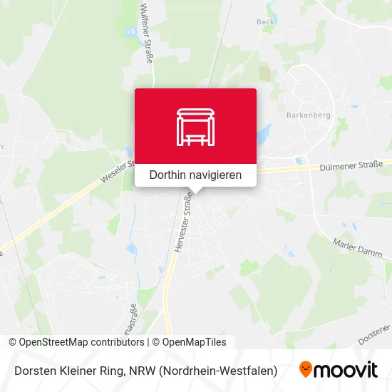 Dorsten Kleiner Ring Karte