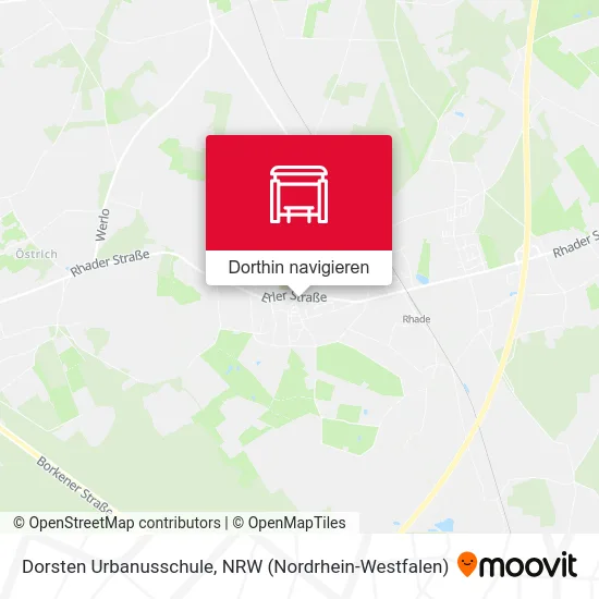 Dorsten Urbanusschule Karte