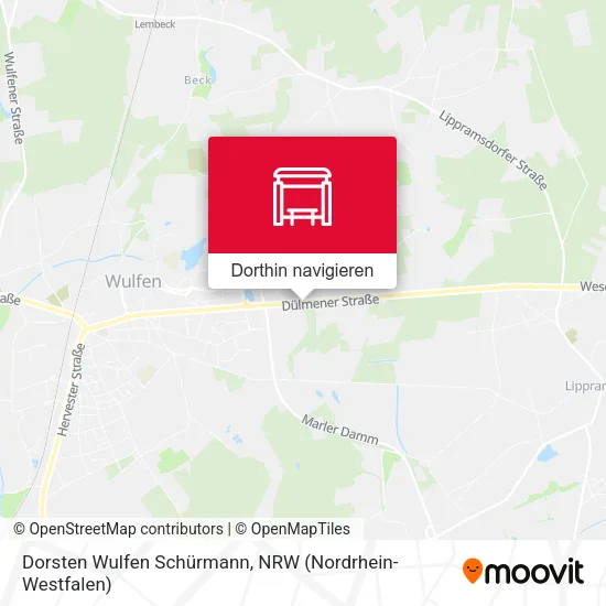 Dorsten Wulfen Schürmann Karte