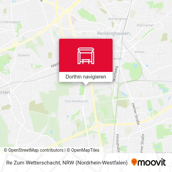 Re Zum Wetterschacht Karte