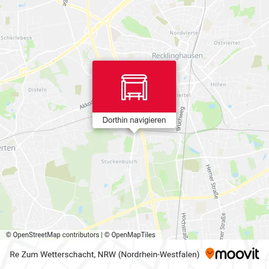 Re Zum Wetterschacht Karte