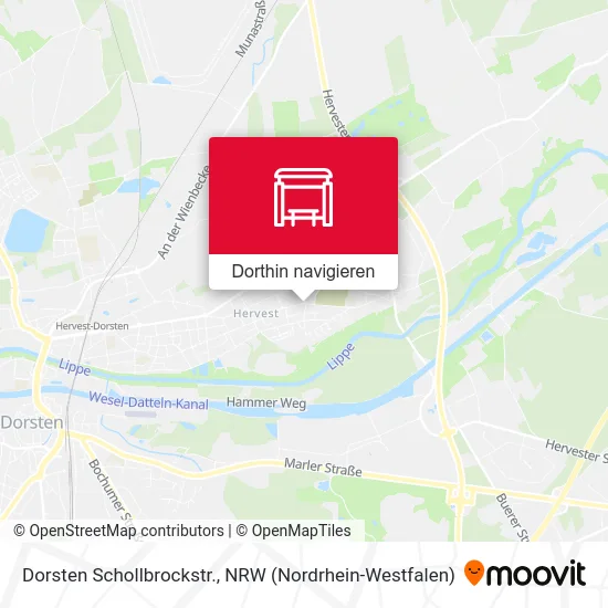 Dorsten Schollbrockstr. Karte