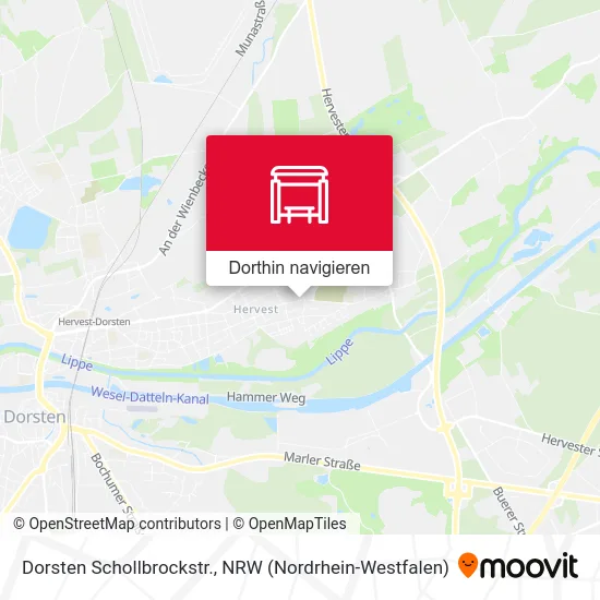 Dorsten Schollbrockstr. Karte