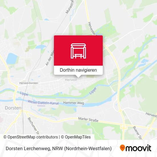 Dorsten Lerchenweg Karte