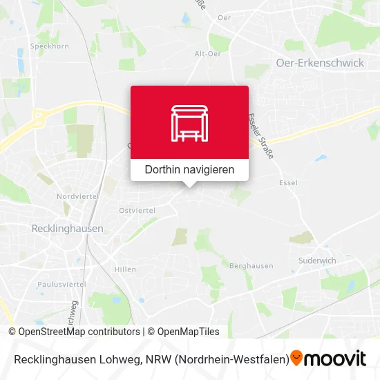 Recklinghausen Lohweg Karte