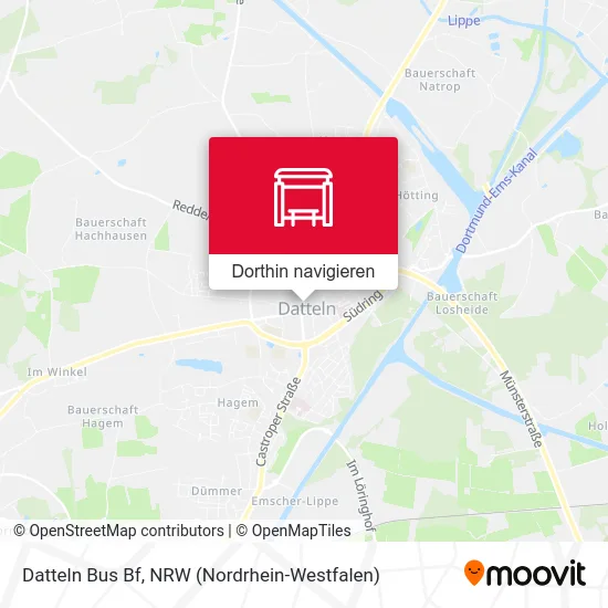 Datteln Bus Bf Karte