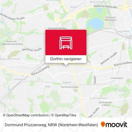 Dortmund Pruzzenweg Karte