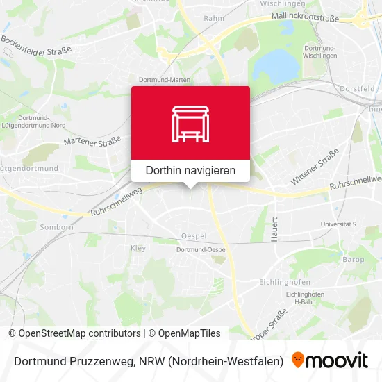 Dortmund Pruzzenweg Karte
