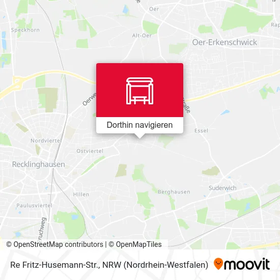 Re Fritz-Husemann-Str. Karte