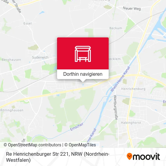 Re Henrichenburger Str 221 Karte