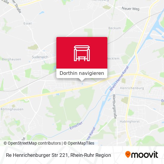 Re Henrichenburger Str 221 Karte