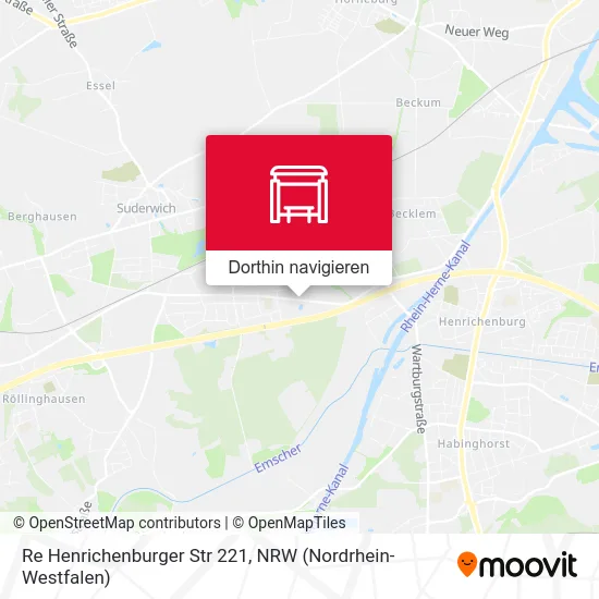 Re Henrichenburger Str 221 Karte