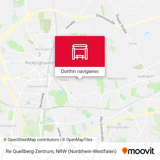 Re Quellberg-Zentrum Karte