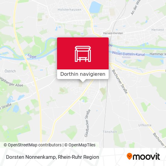 Dorsten Nonnenkamp Karte