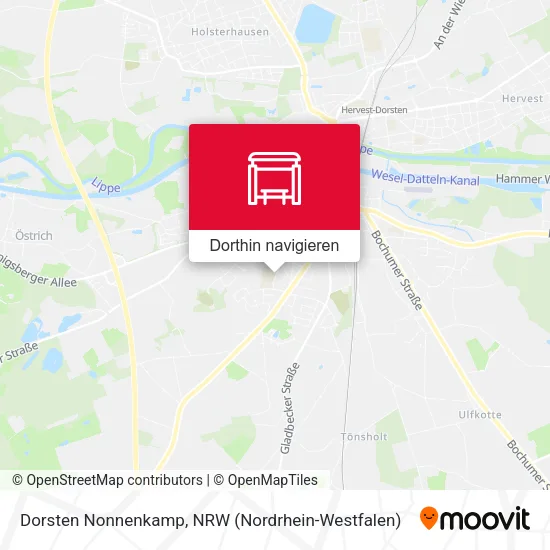 Dorsten Nonnenkamp Karte
