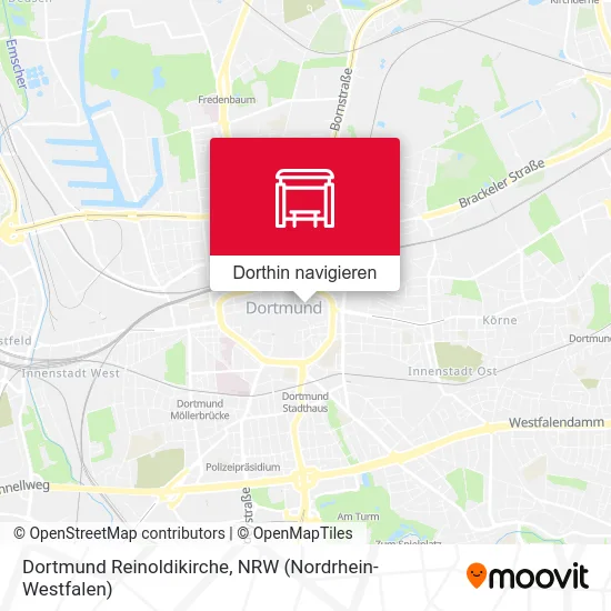 Dortmund Reinoldikirche Karte