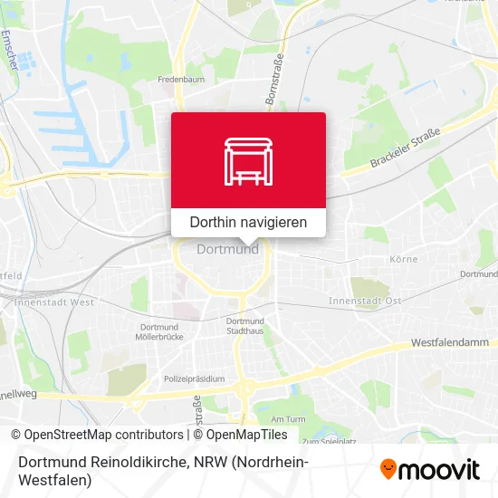 Dortmund Reinoldikirche Karte