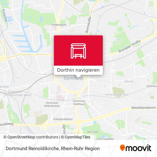Dortmund Reinoldikirche Karte