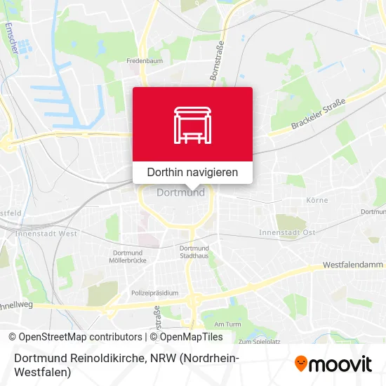 Dortmund Reinoldikirche Karte