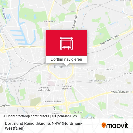 Dortmund Reinoldikirche Karte